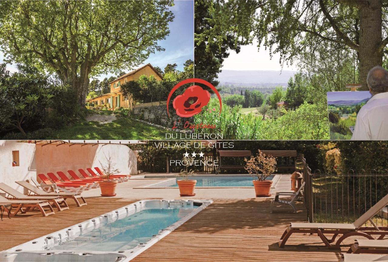 L'Oustaou Du Luberon Et Spa Villelaure Dış mekan fotoğraf